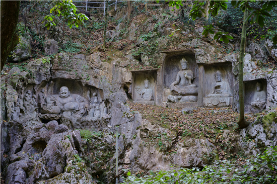 A scenic view of Hangzhou Feilaifeng Zaoxiang
