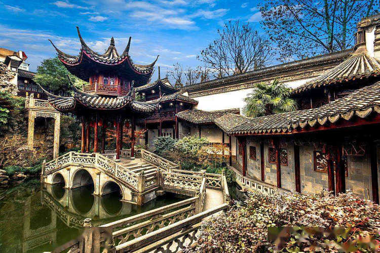 A scenic view of Hangzhou Huqingyutang