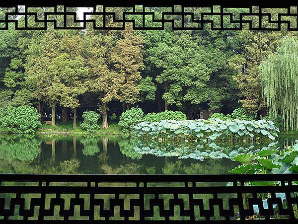 A scenic view of Hangzhou Kongmiao Beilin