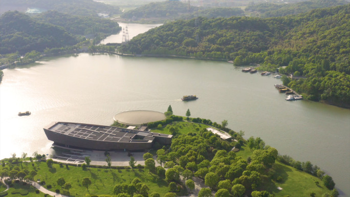 A scenic view of Hangzhou Kuahuqiao Yizhi