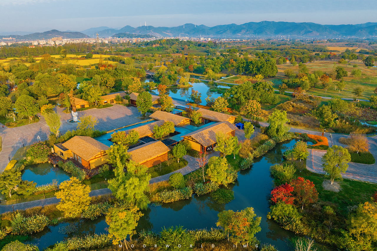 A scenic view of Hangzhou Liangzhu Yizhi