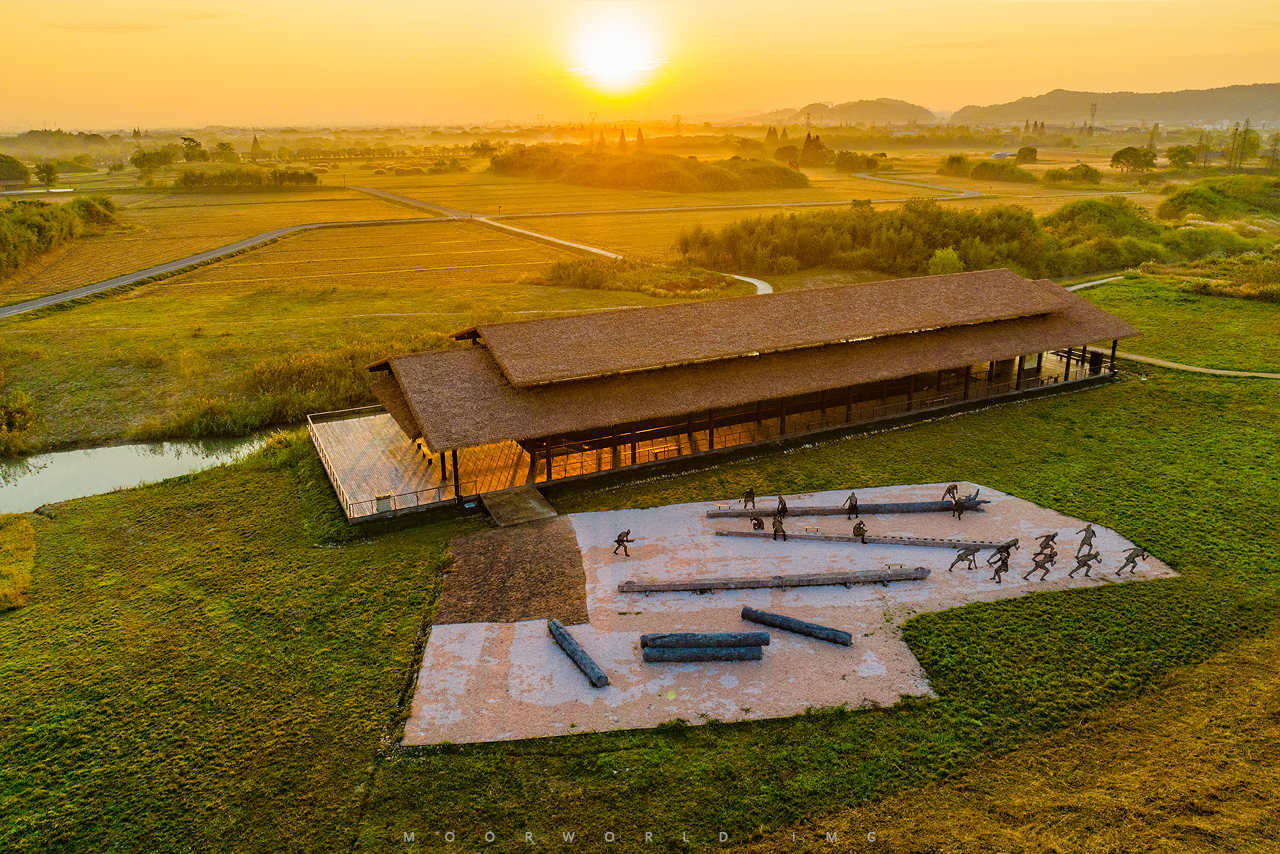 A scenic view of Hangzhou Liangzhu Yizhi