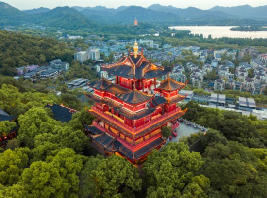 A scenic view of Hangzhou Linancheng Yizhi