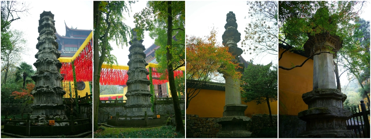 A scenic view of Hangzhou Lingyinsi Shita He Jingchuang