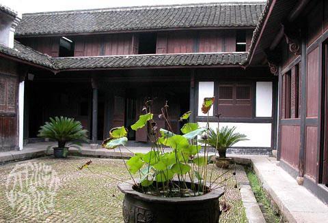 A scenic view of Hangzhou Mayinchu Guju