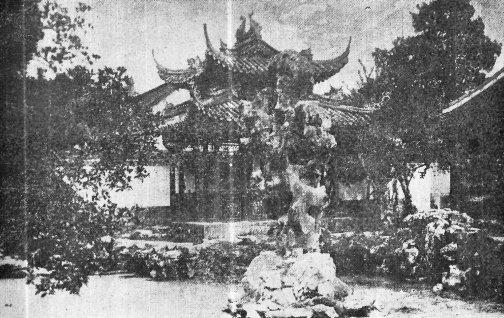 A scenic view of Hangzhou Wenlange