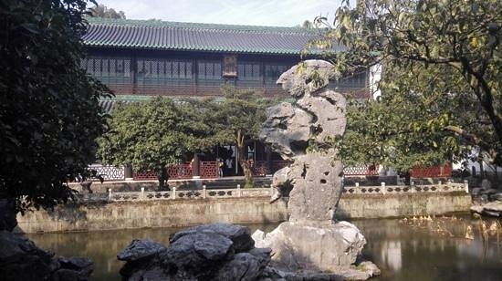 A scenic view of Hangzhou Wenlange