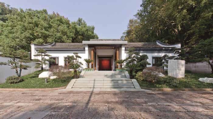 A scenic view of Hangzhou Wusi Xianfa Qicaodi Jiuzhi