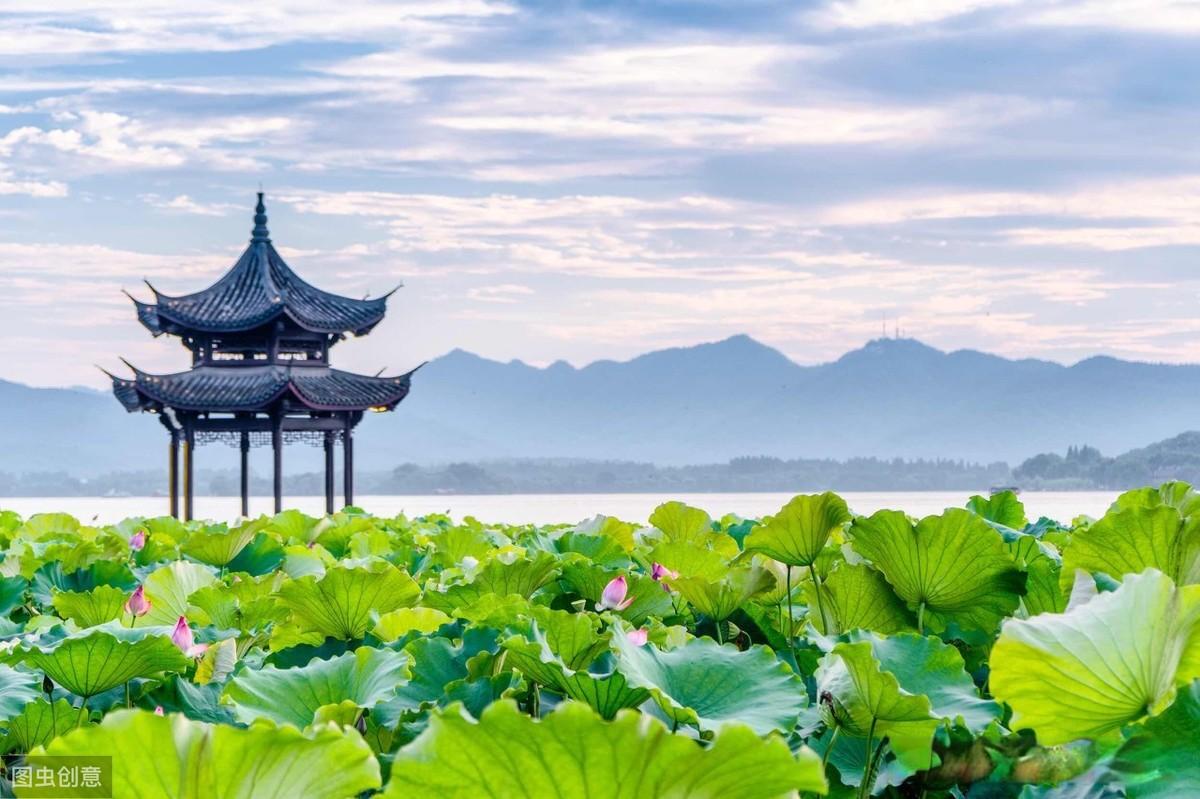 A scenic view of Hangzhou Xihu Shijing