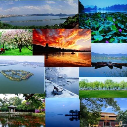 A scenic view of Hangzhou Xihu Shijing