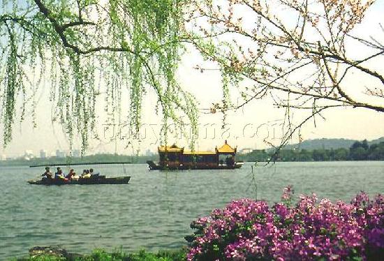 A scenic view of Hangzhou Xihu Shijing