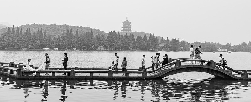 A scenic view of Hangzhou Xihu Shijing