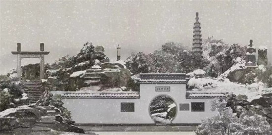 A scenic view of Hangzhou Xiling Yinshe