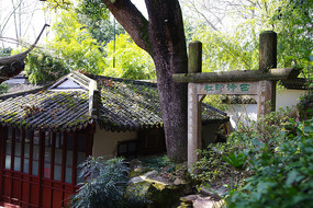 A scenic view of Hangzhou Xiling Yinshe