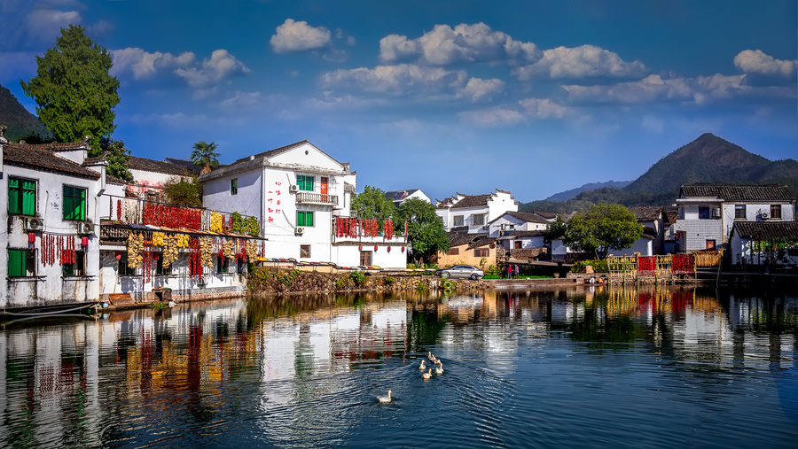 A scenic view of Hangzhou Xinyecun Xiangtu Jianzhu