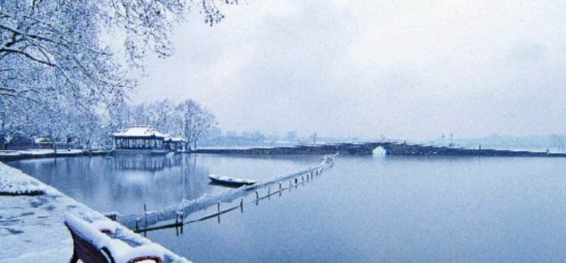 A scenic view of Hangzhou Xishanqiao