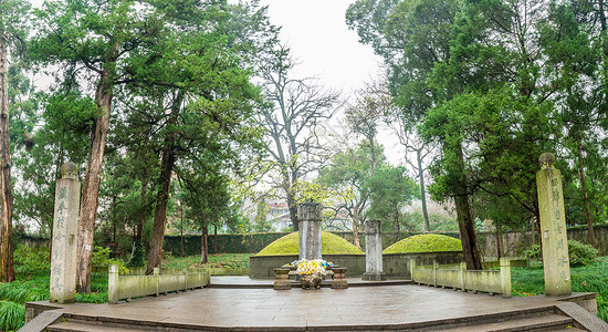 A scenic view of Hangzhou Yuefeimu
