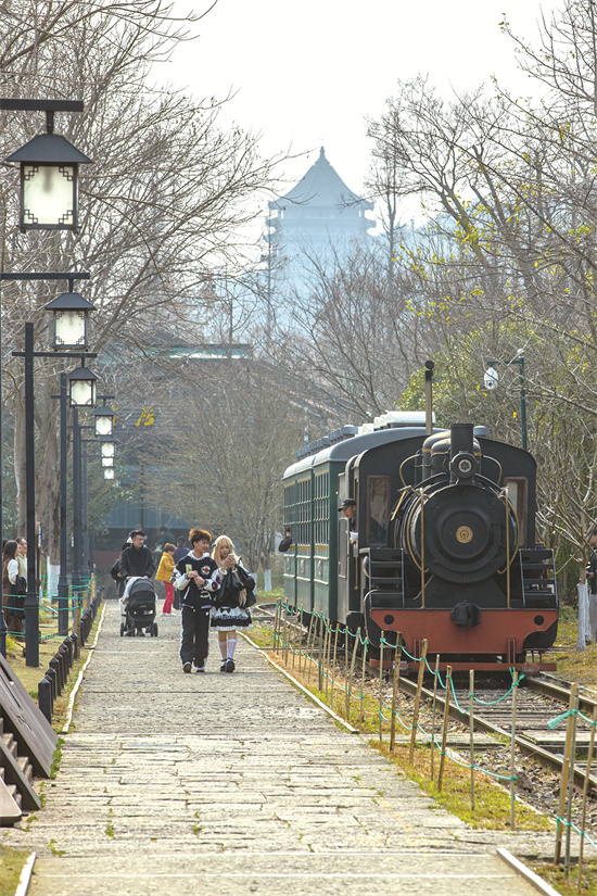 A scenic view of Hangzhou Zhakou Baita