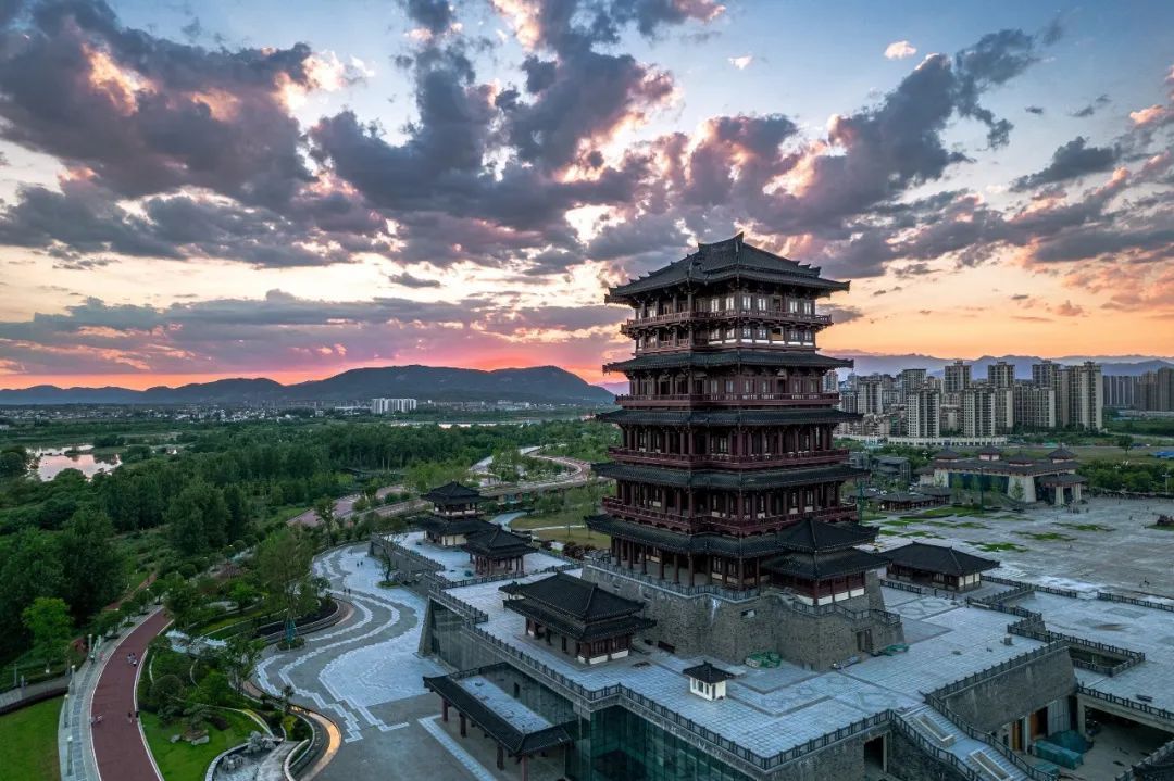 A scenic view of Hanzhong Hejiawan Site