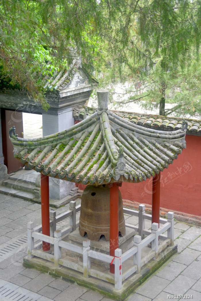 A scenic view of Hanzhong Mianxian Wuhou Shrine