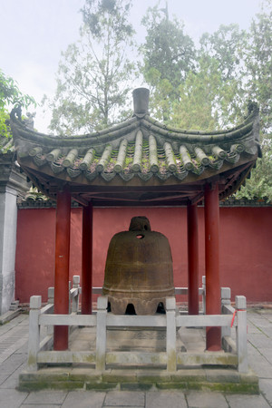 A scenic view of Hanzhong Mianxian Wuhou Shrine