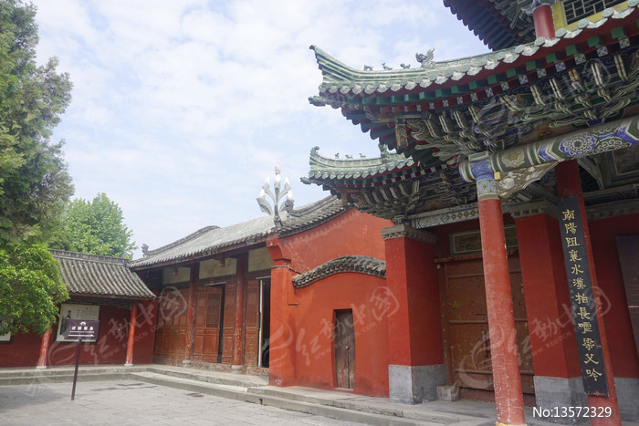 A scenic view of Hanzhong Mianxian Wuhou Shrine