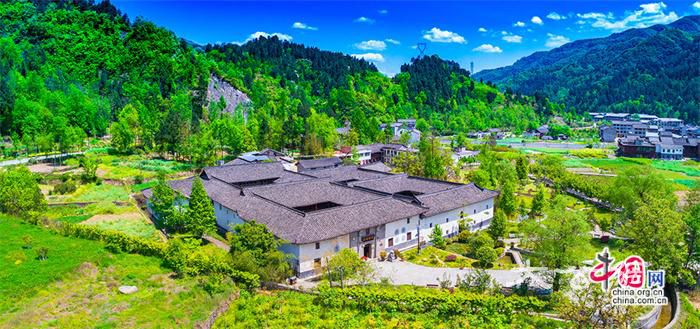 A scenic view of Hanzhong Qingmuchuan Wei Family Manor
