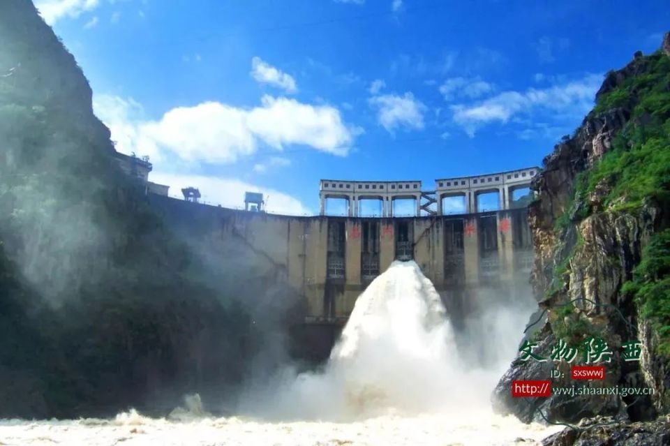 A scenic view of Hanzhong Wumen Weir