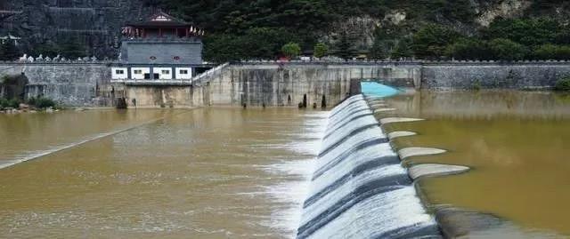 A scenic view of Hanzhong Wumen Weir