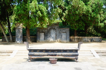 A scenic view of Hanzhong Zhang Qian Tomb
