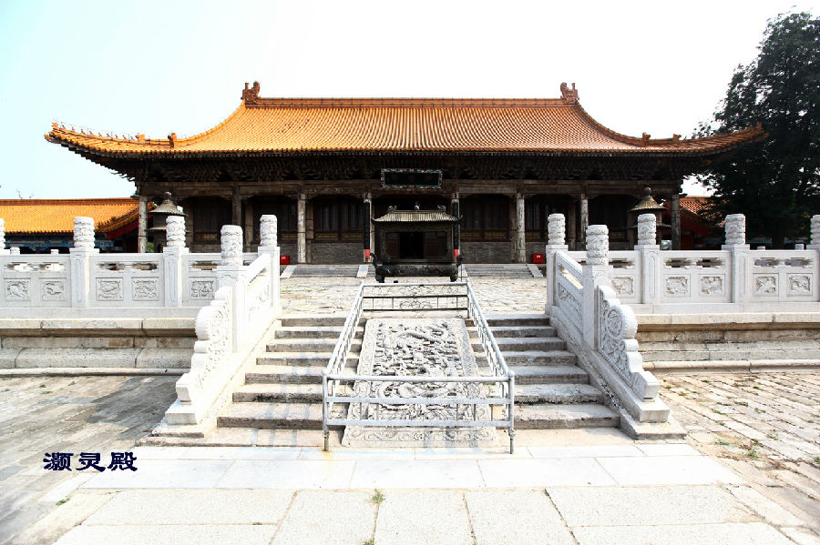 A scenic view of Hanzhong Zhiguo Temple