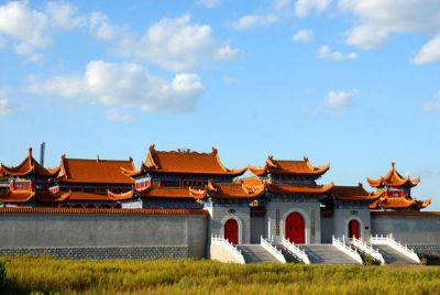 A scenic view of Harbin Acheng Qingzhensi