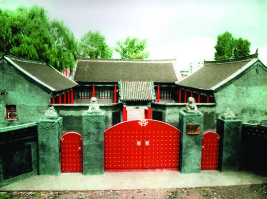 A scenic view of Harbin Dongbei Minzhu Lianjun Qianxian Zhihuibu Jiuzhi