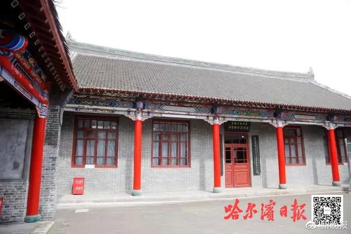 A scenic view of Harbin Dongbei Minzhu Lianjun Qianxian Zhihuibu Jiuzhi
