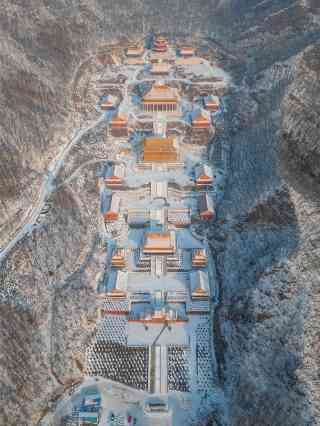 A scenic view of Harbin Wangbozishan Yizhiqun