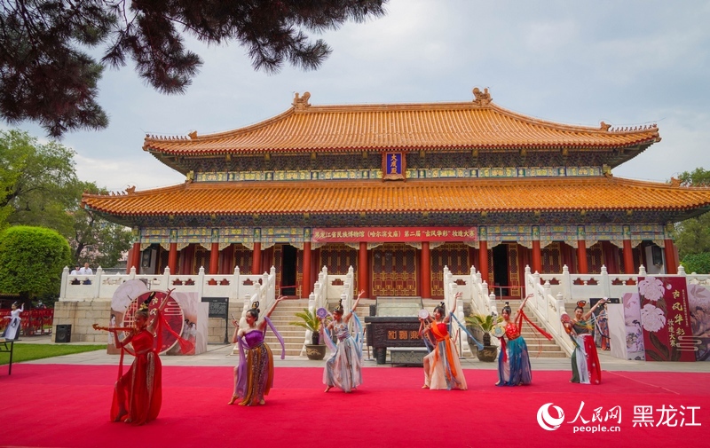 A scenic view of Harbin Wenmiao