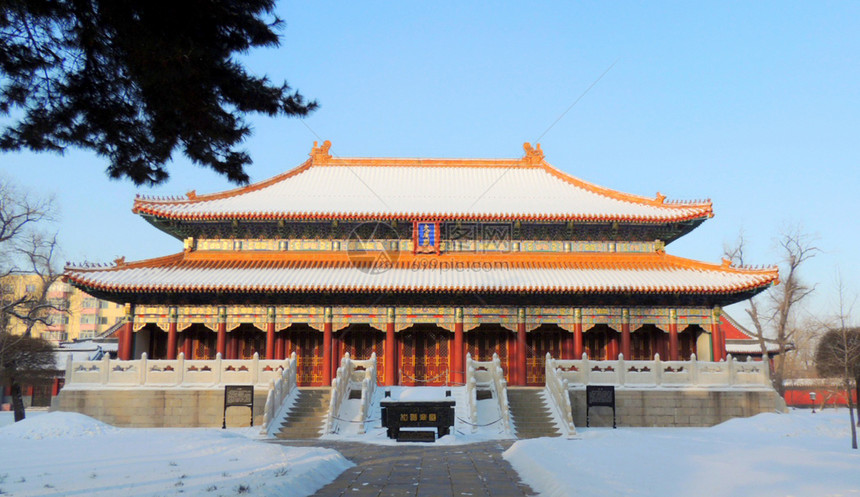 A scenic view of Harbin Wenmiao