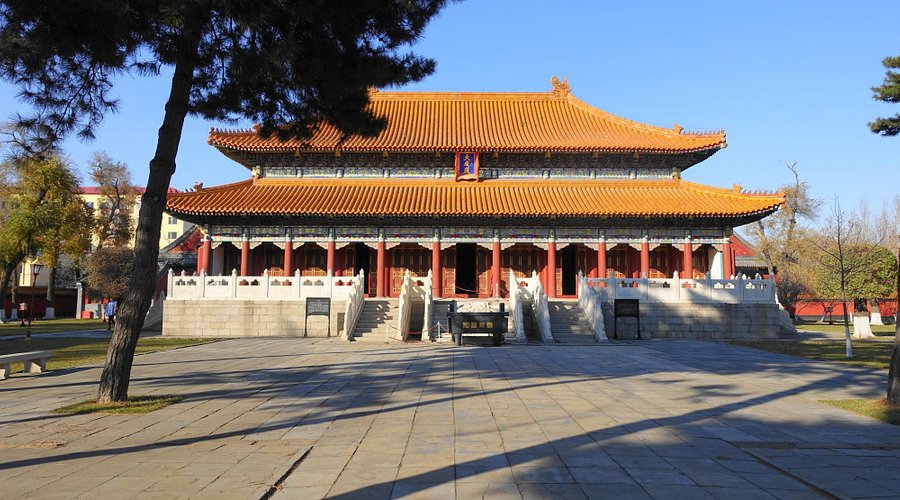 A scenic view of Harbin Wenmiao