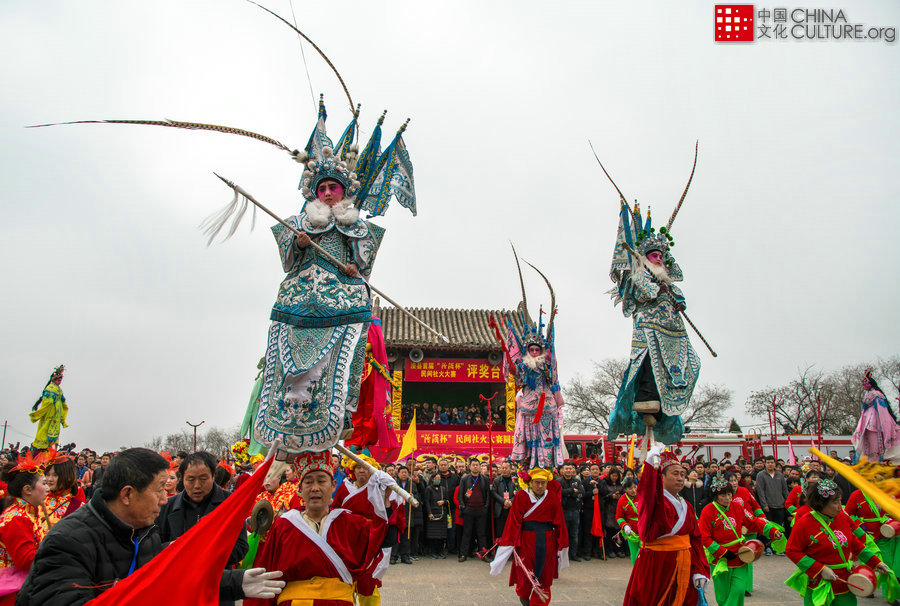 A scenic view of Hebi Bixiagong