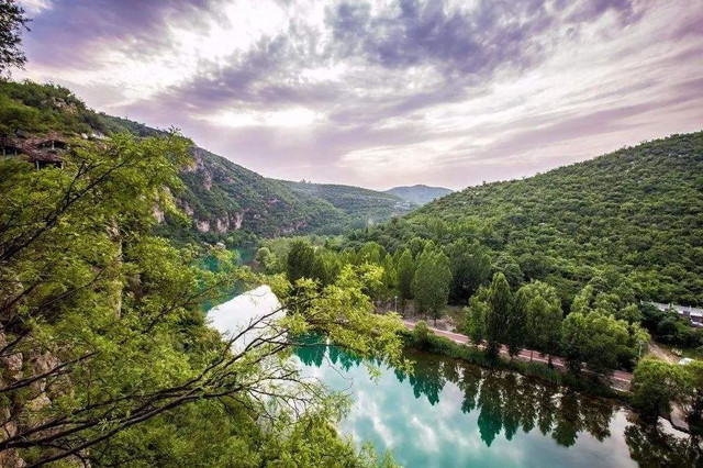 A scenic view of Hebi Dalaidianyizhi
