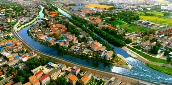 A scenic view of Hebi Dayunhe Junxianduan
