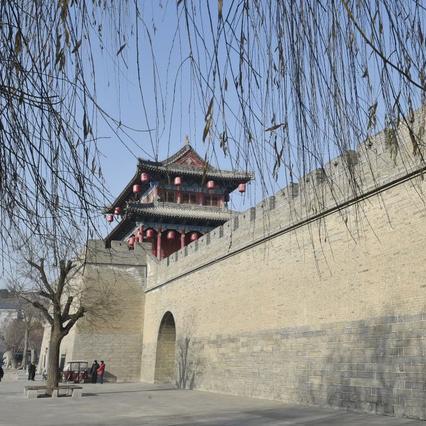 A scenic view of Hebi Junxianguchengqiangjiwenzhige
