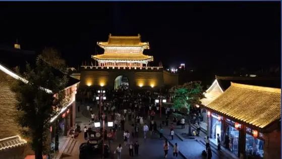 A scenic view of Hebi Junxianguchengqiangjiwenzhige