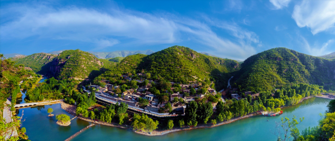 A scenic view of Hebi Yunmengshanmoya