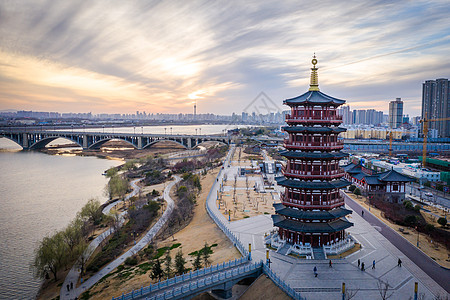 A scenic view of Hebi Yunxiqiao