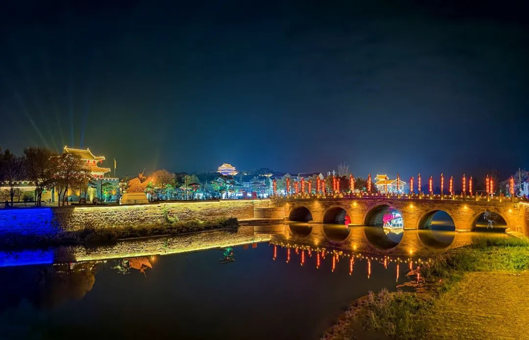 A scenic view of Hebi Yunxiqiao