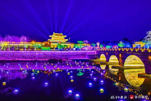 A scenic view of Hebi Yunxiqiao