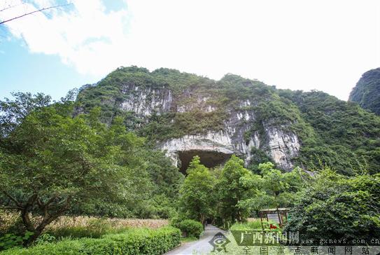A scenic view of Hechi Guangxi Nongmin Yundong Jiangxisuo Jiuzhi