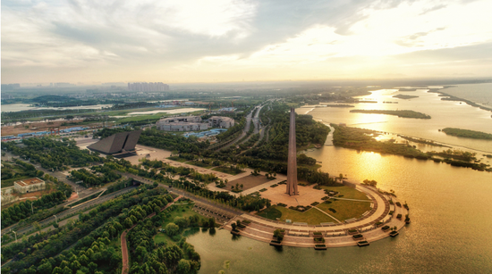 A scenic view of Hefei Dujiangzhanyi Zongqianwei Jiuzhi