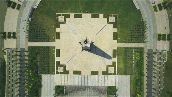 A scenic view of Hefei Dujiangzhanyi Zongqianwei Jiuzhi